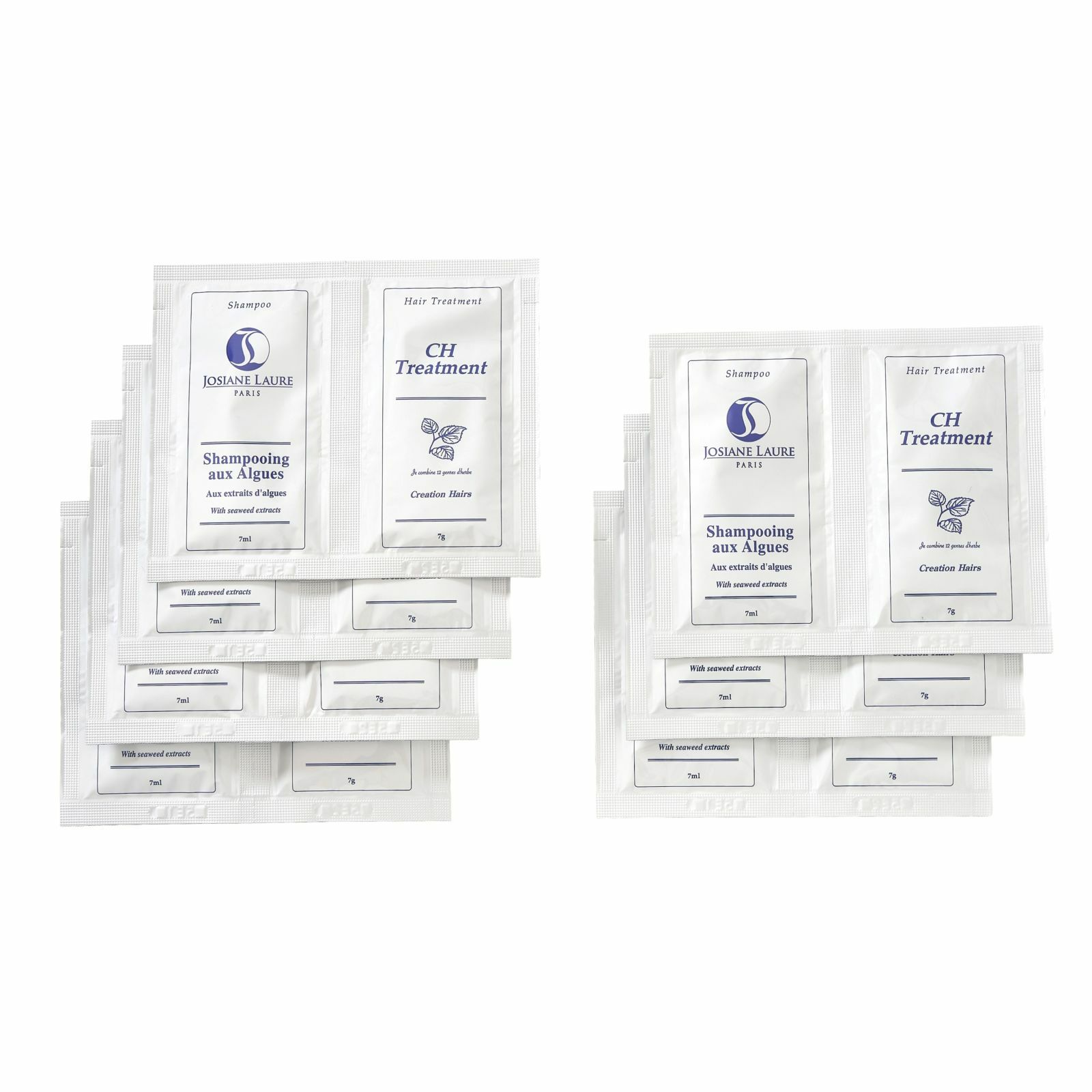 シャンプー7ｍｌ　＆トリートメント7ｇ　パウチ【７】個セット【他商品と同時購入のみ】の商品写真